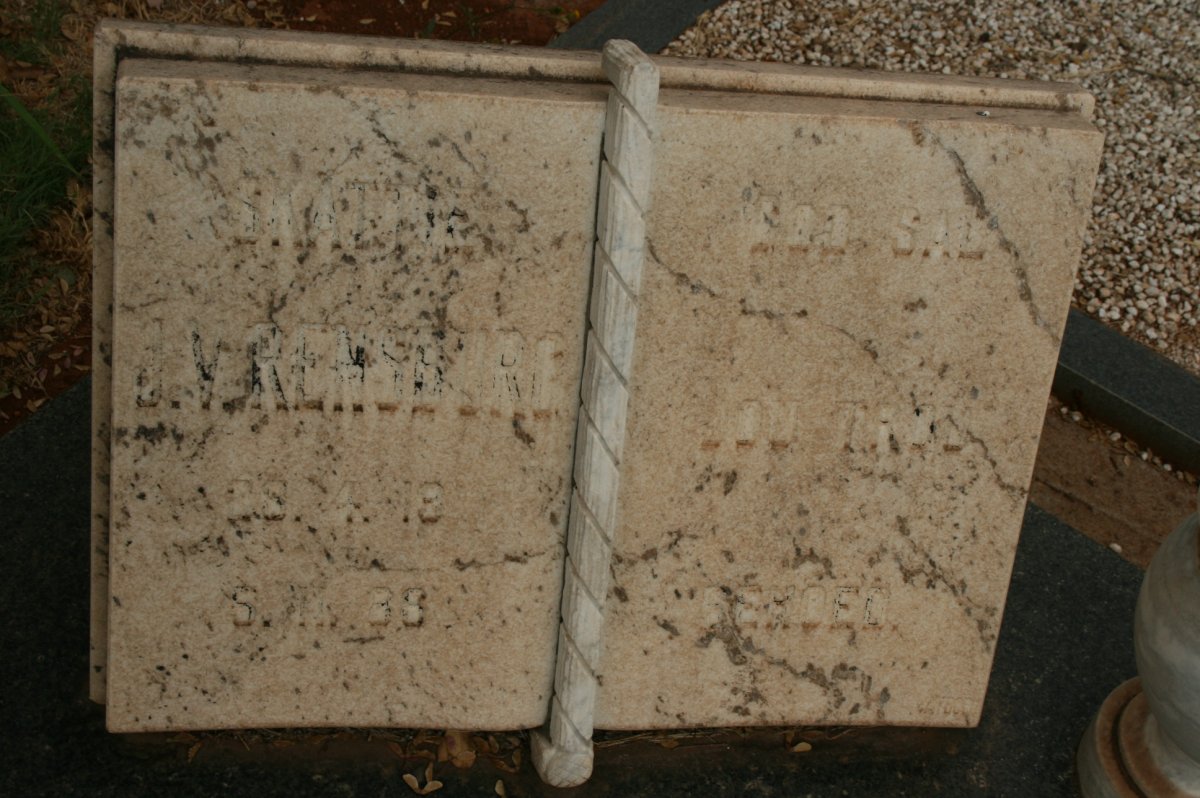 RENSBURG Skattie, J.v. 1918-1988