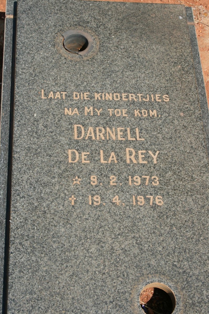 REY Darnell, de la 1973-1976