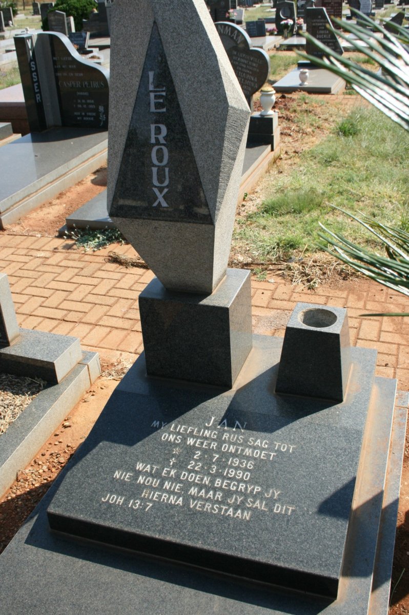 ROUX Jan, le 1936-1990