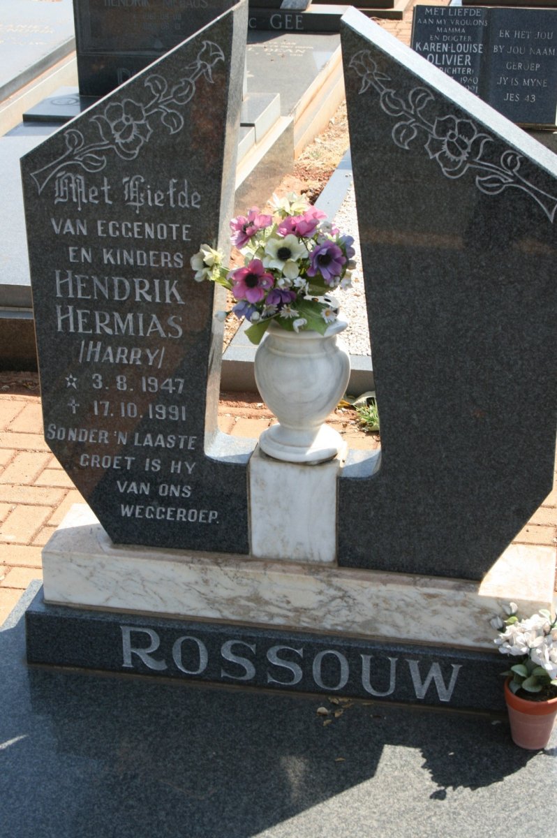 ROSSOUW Hendrik Hermias 1947-1991