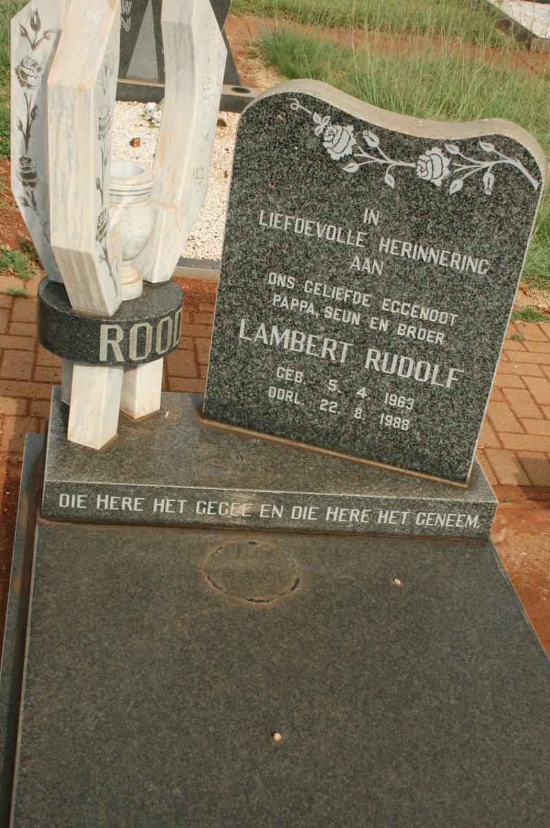 ROOD(T?) Lambert Rudolf 1963-1988