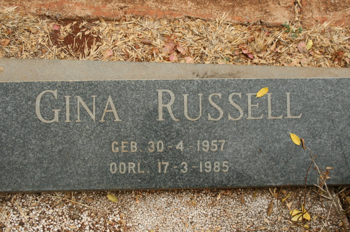 RUSSELL Gina 1957-1985