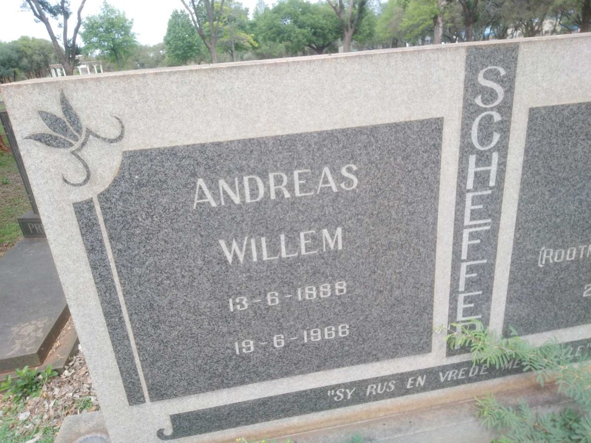 SCHEFFER Andreas Willem 1888-1966
