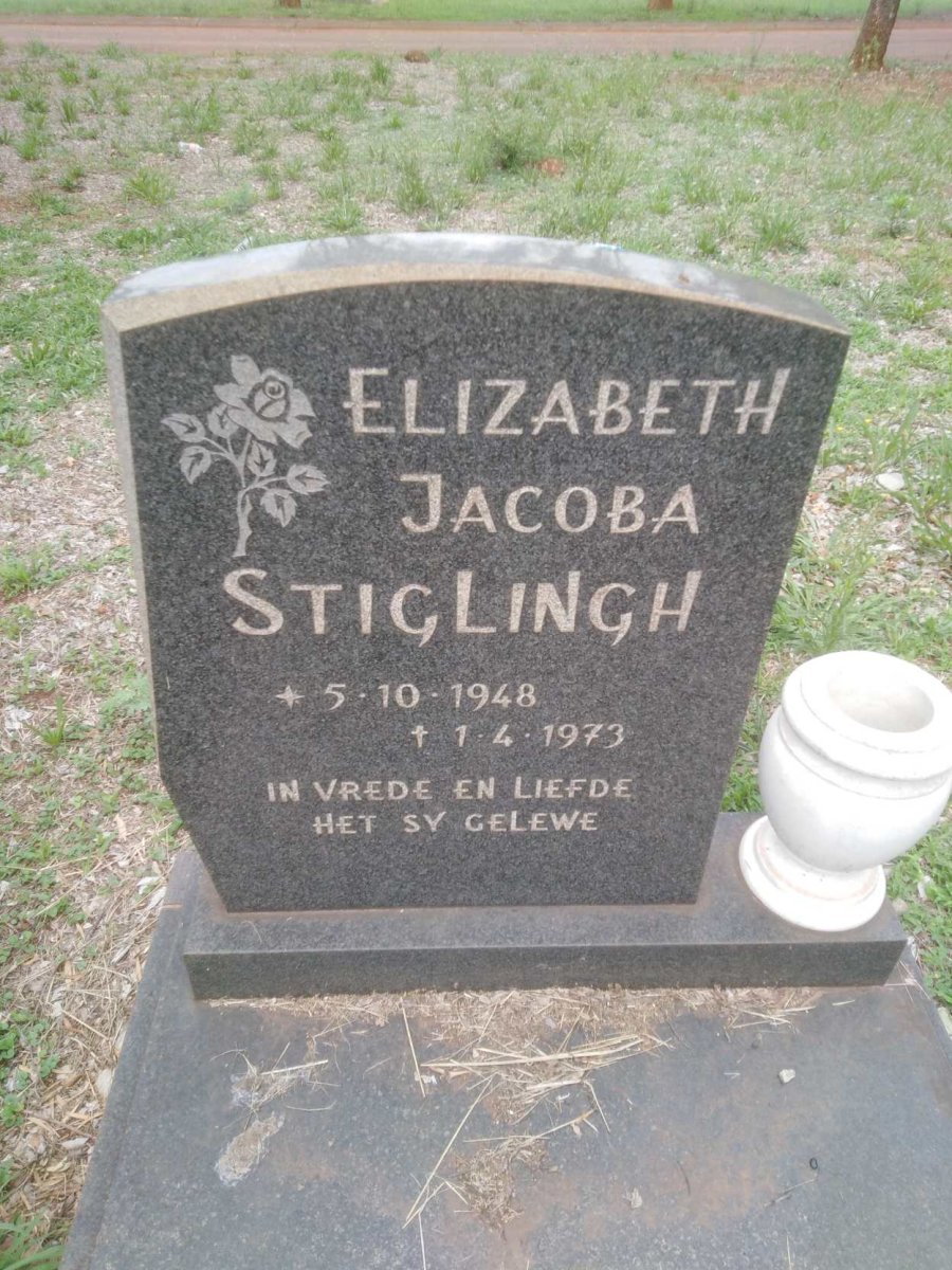 STIGLINGH Elizabeth Jacoba 1948-1973