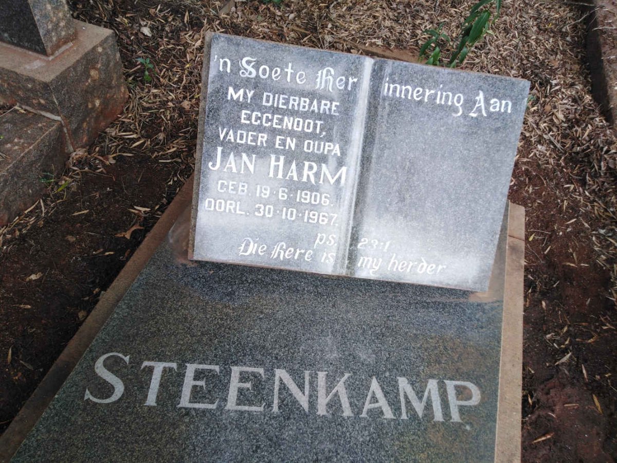 STEENKAMP Jan Harm 1906-1967