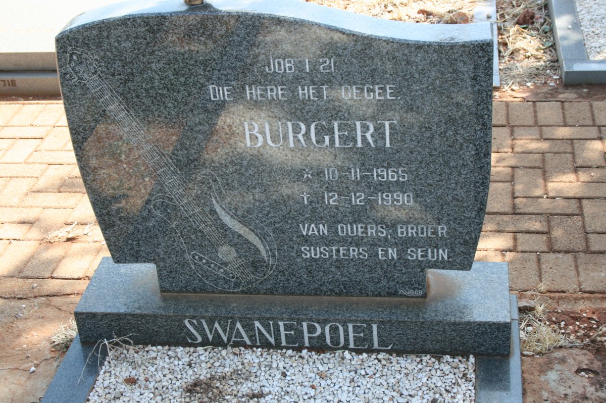 SWANEPOEL Burgert 1965-1990