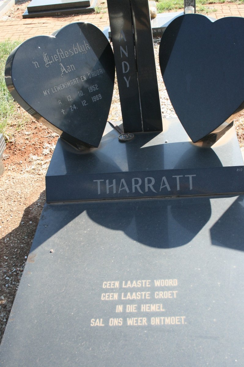 THARRATT Andy 1952-1989