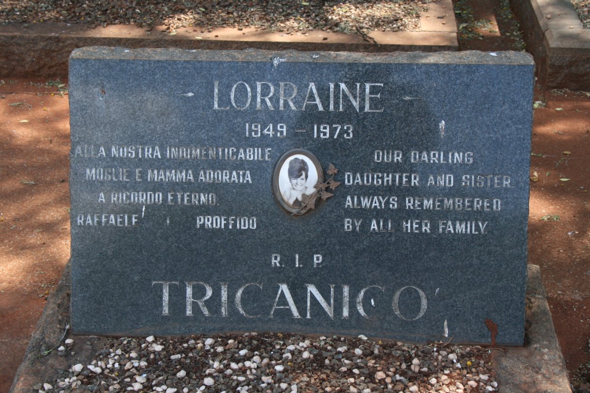 TRICANICO Lorraine 1949-1973