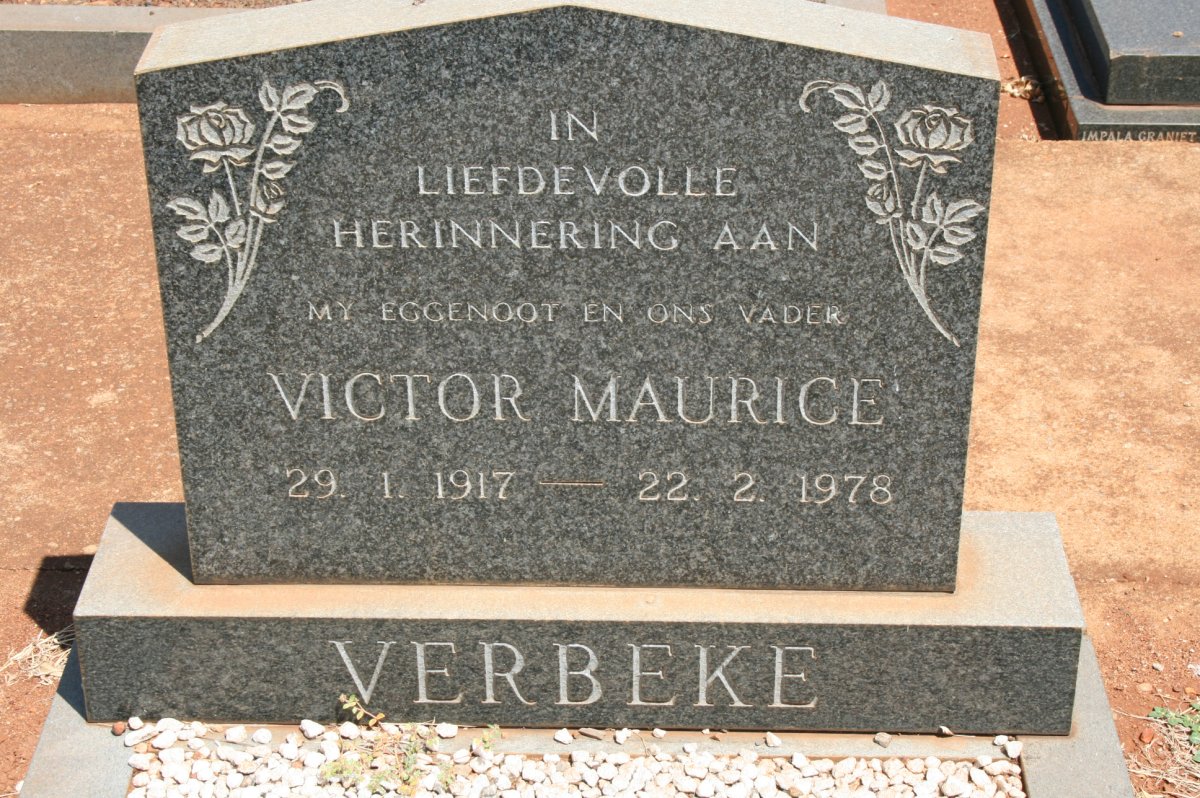 VERBEKE Victor Maurice 1917-1978