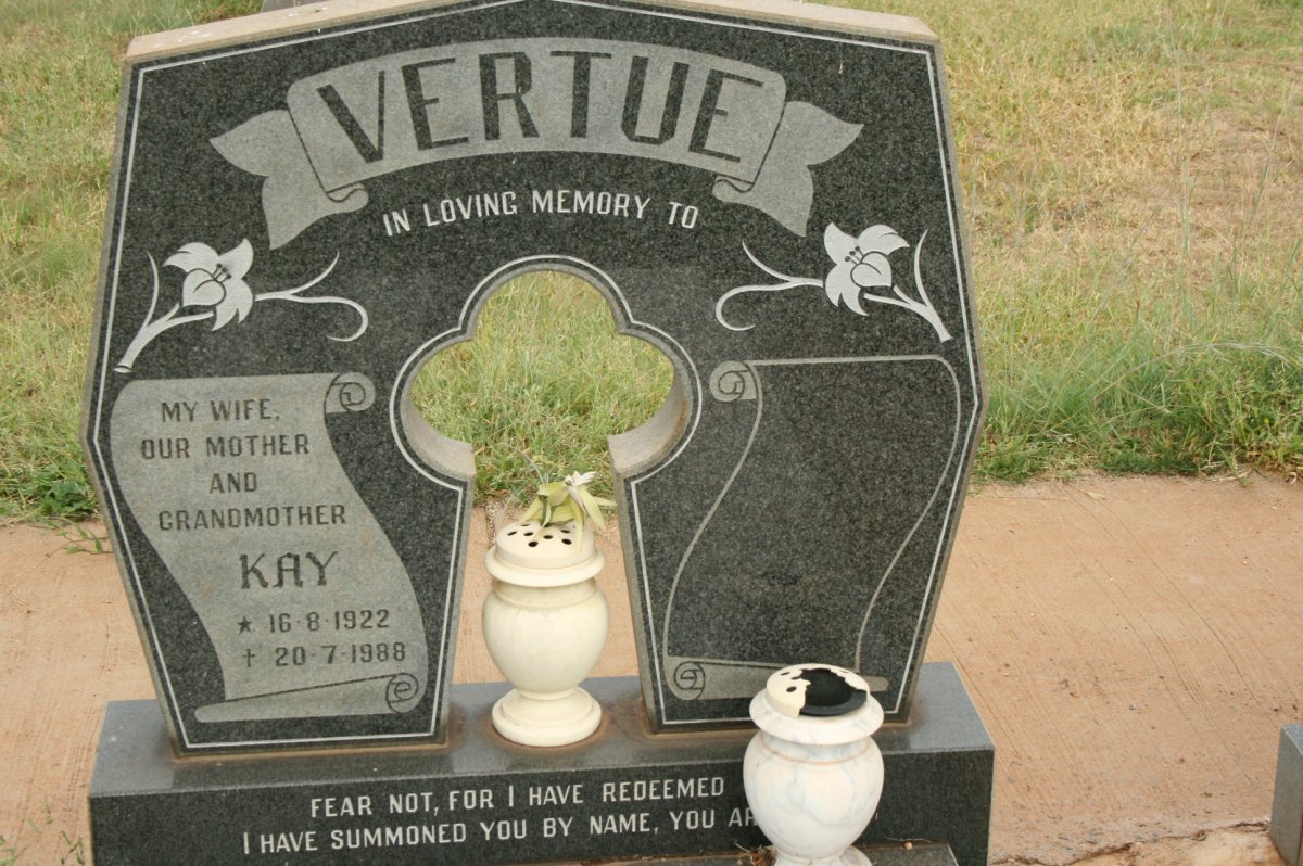 VERTUE Kay 1922-1988