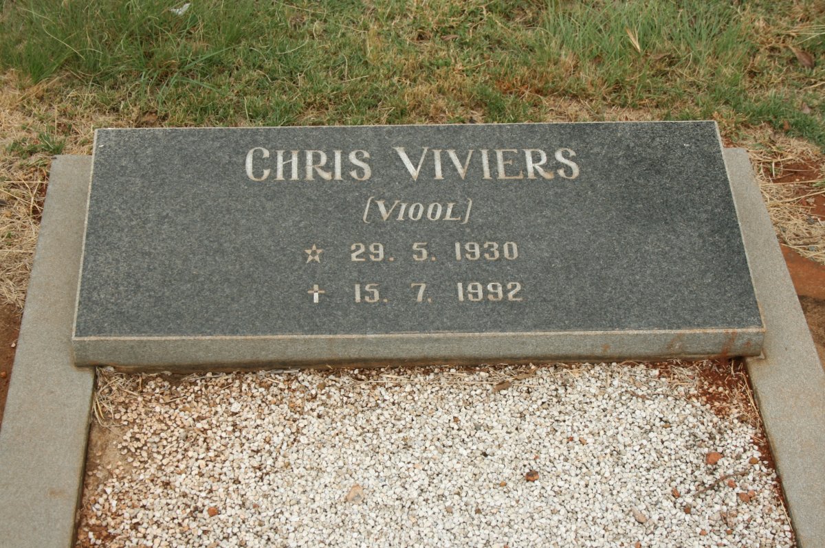 VIVIERS Chris 1930-1992