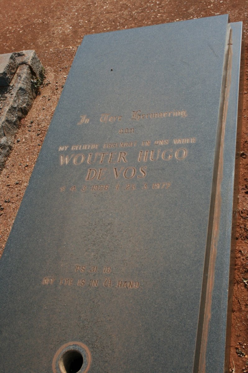 VOS Wouter Hugo, de 1928-1972