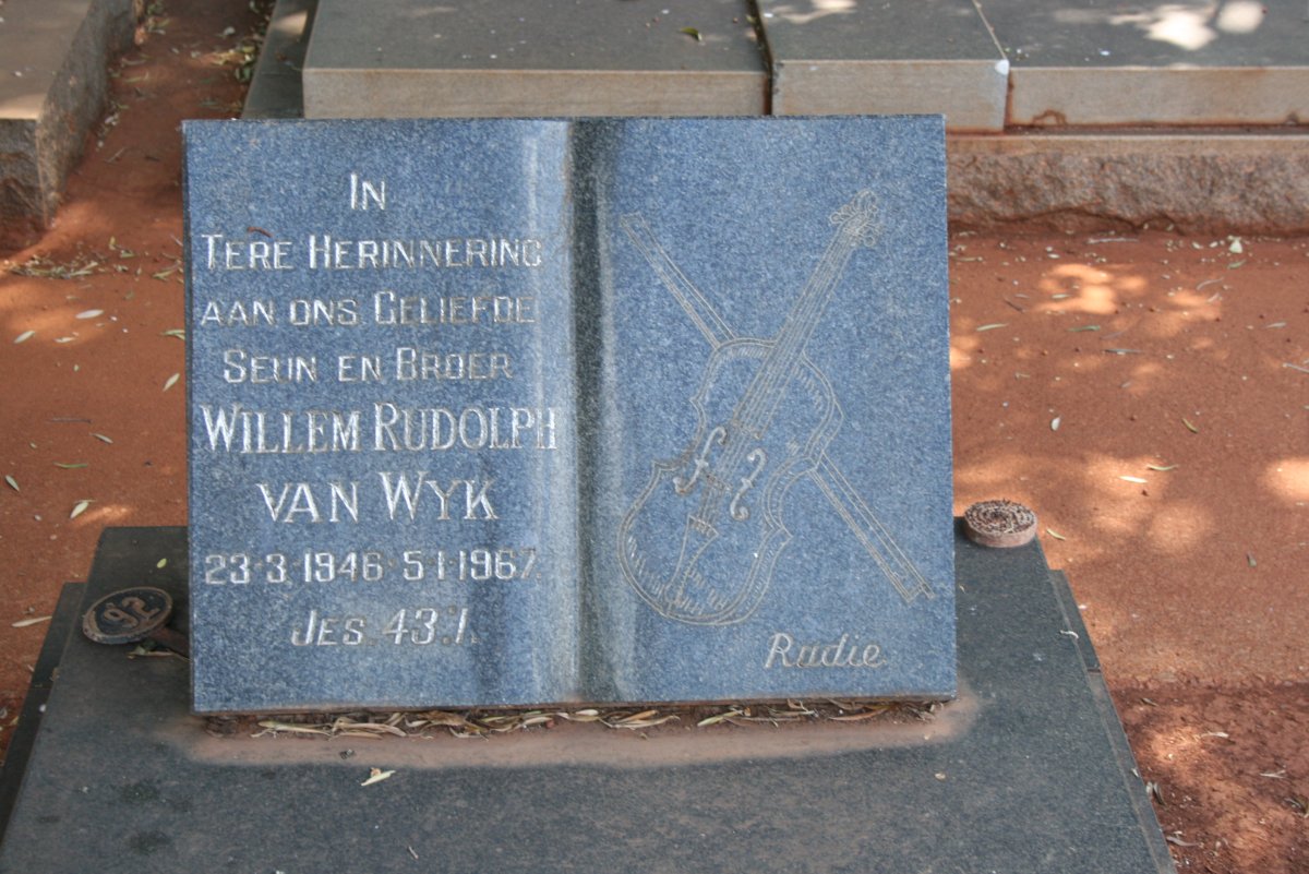 WYK Willem Rudolph, van 1946-1967