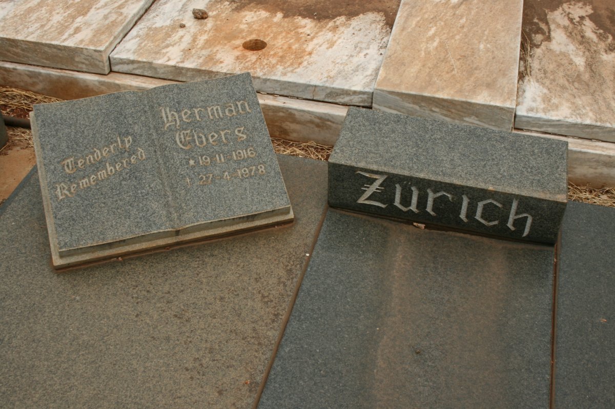 ZÜRICH Herman Evers 1916-1978