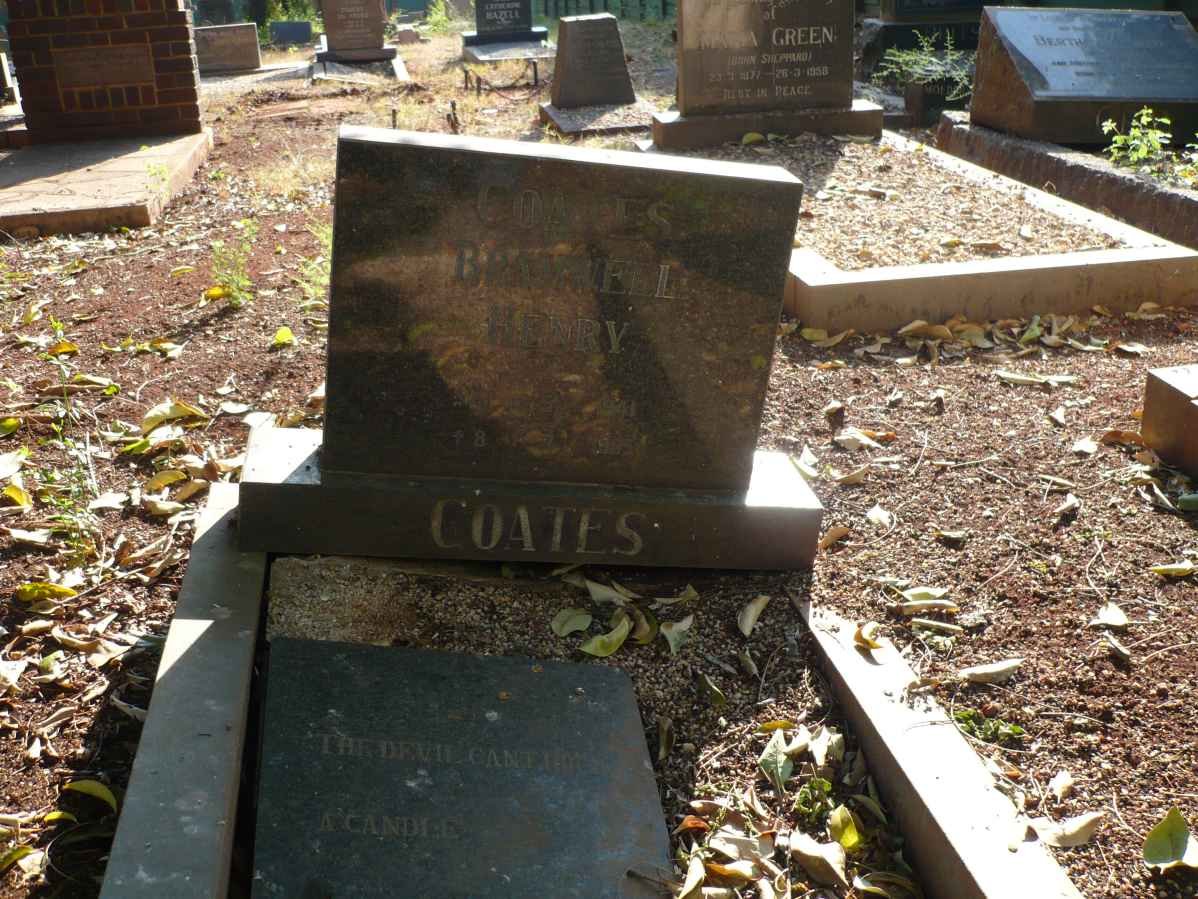 COATES B? Henry