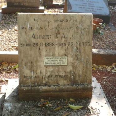 APPEL Albert P. 1898-1955 &amp; Ivy Kathrine -1991