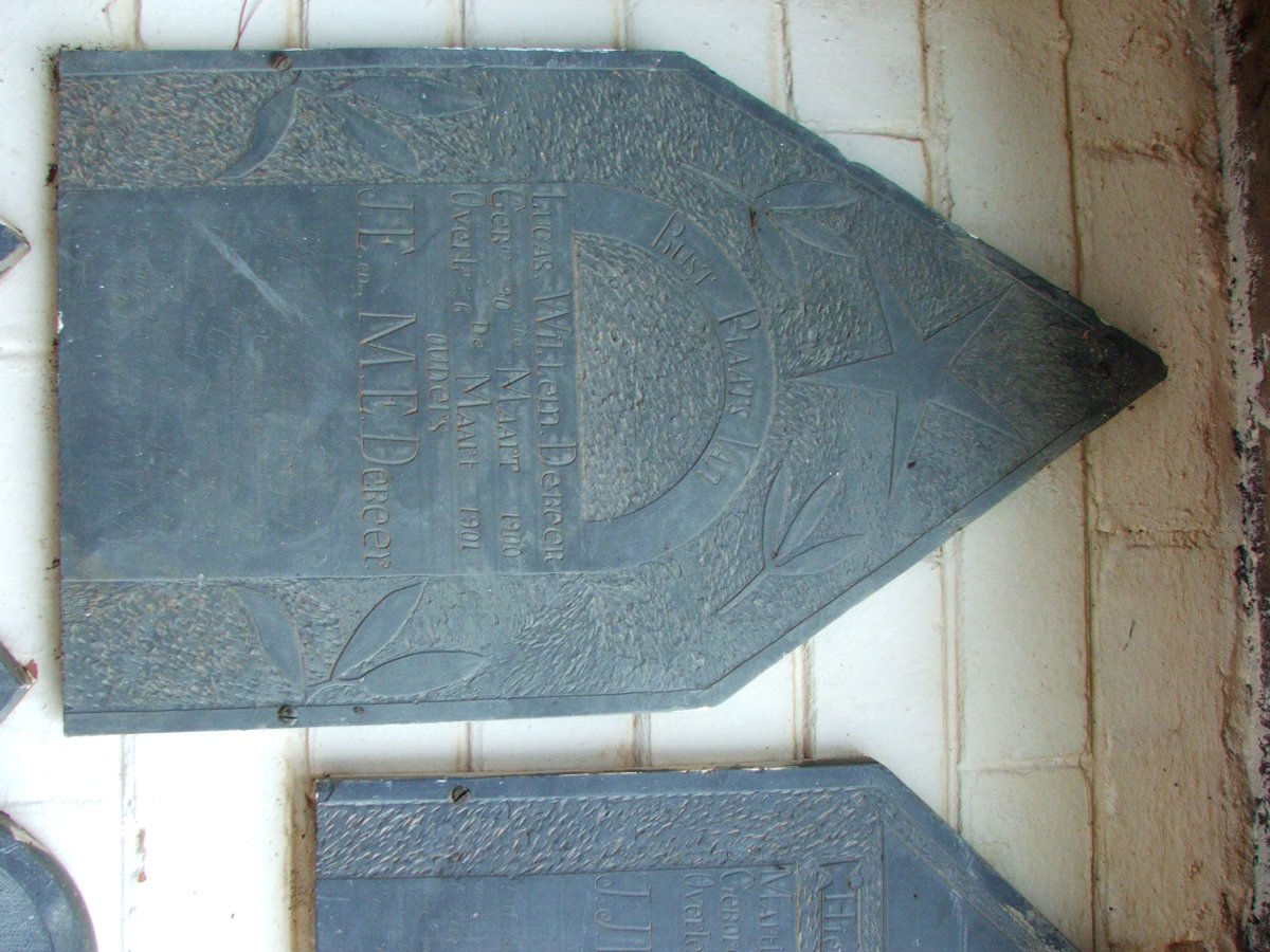 BEER Lucas Willem, de 1900-1901
