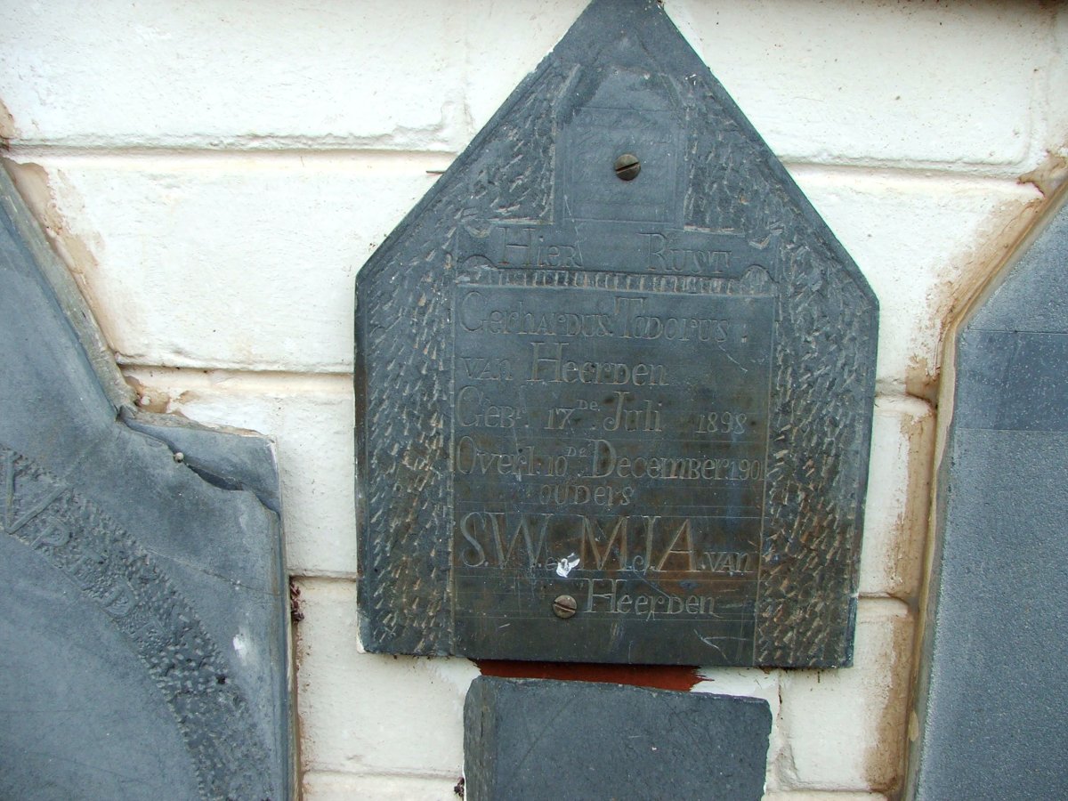 HEERDEN C?, van