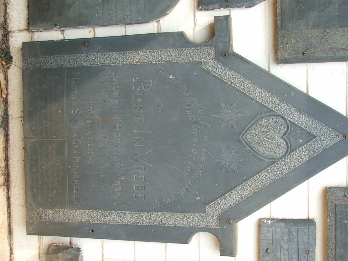 MARAIS Jacobus Abraham