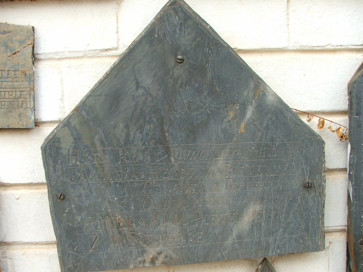 PIETERZE Jacomina Hendrina -1901