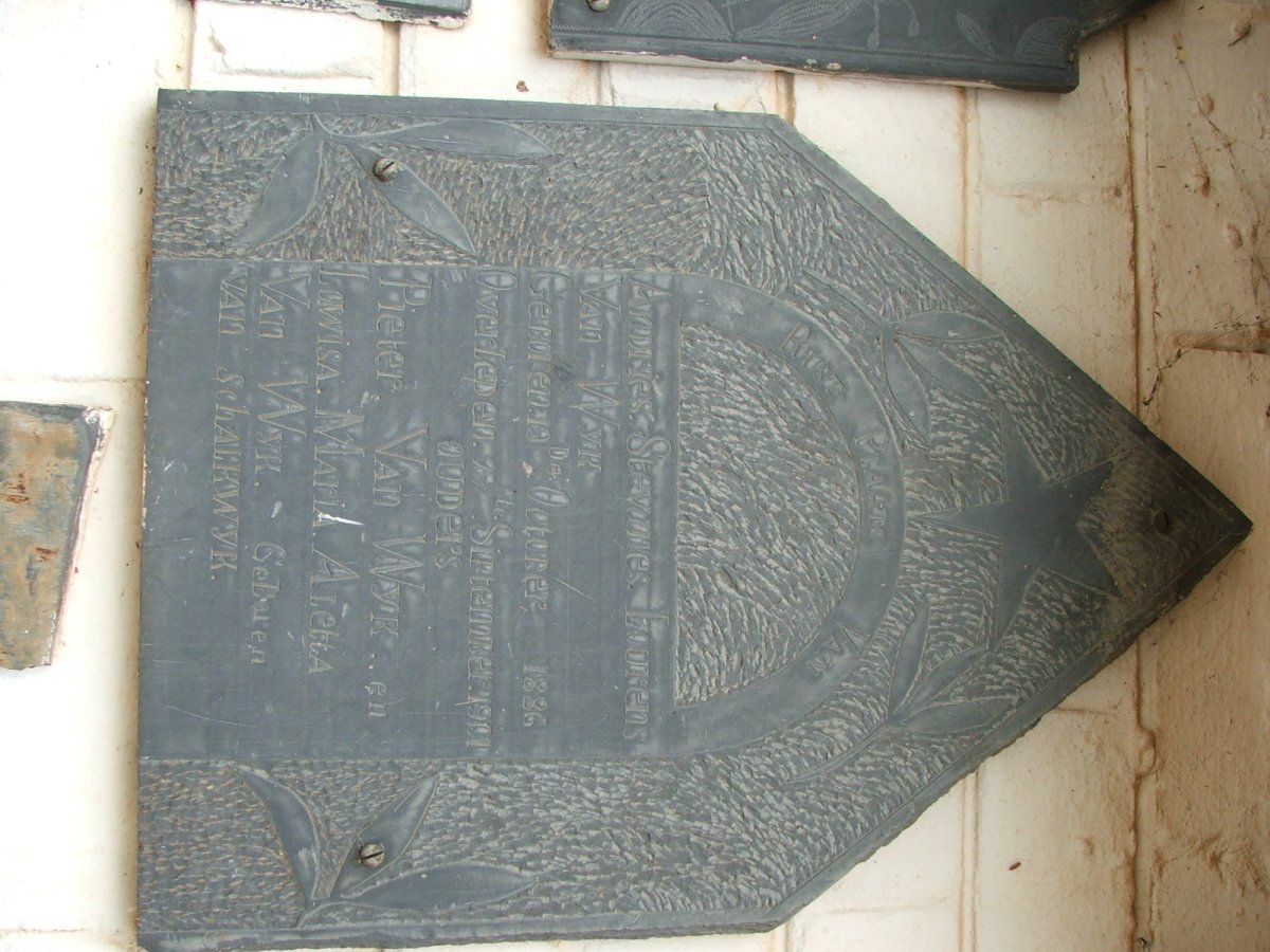 WYK Andries Stevanes Lourens, van 1886-1901