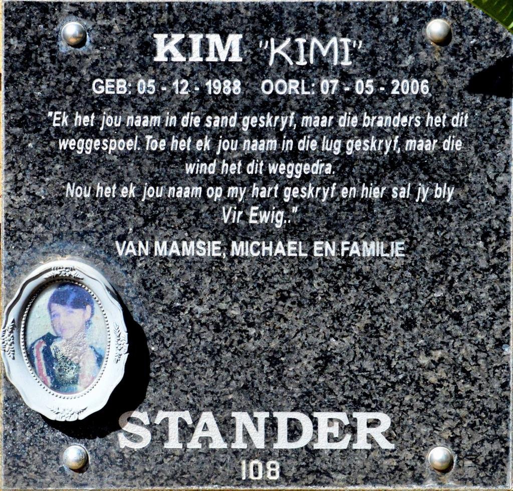 STANDER Kim 1988-2006