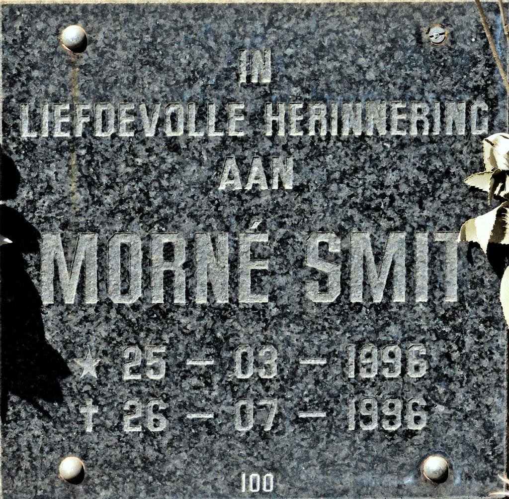 SMIT Morné 1996-1996