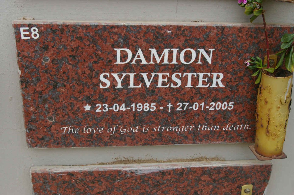 SYLVESTER Damion 1985-2005