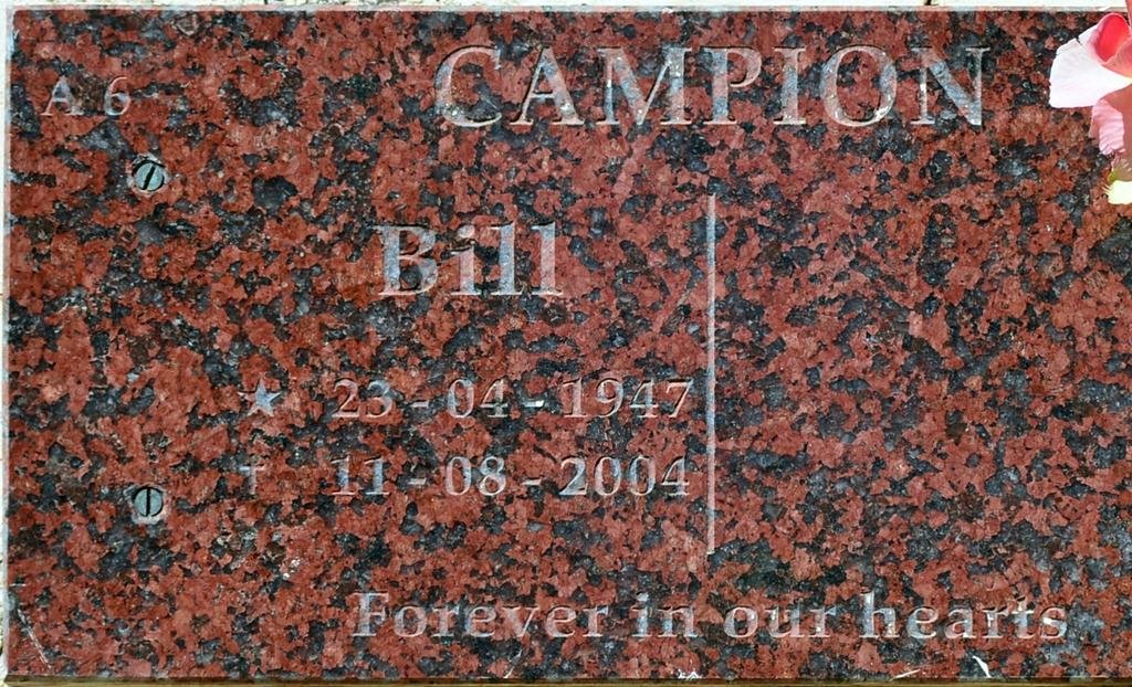 CAMPION Bill 1947-2004