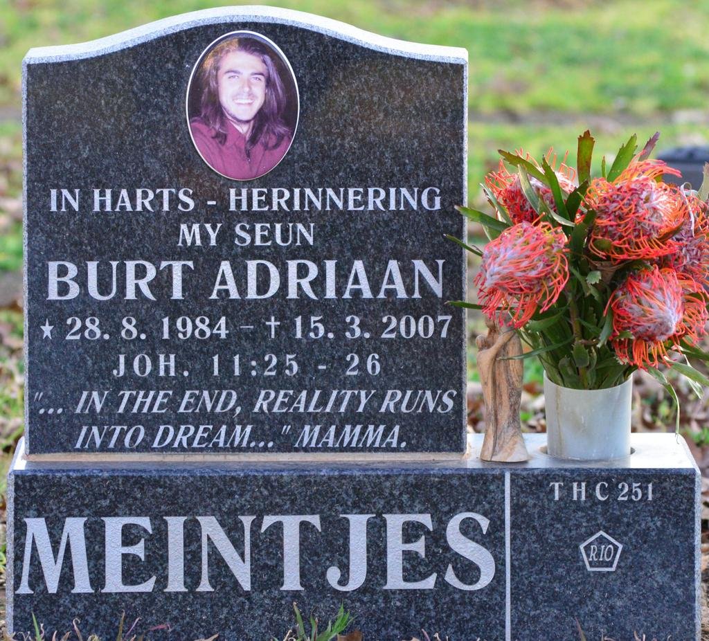 MEINTJES Burt Adriaan 1984-2007