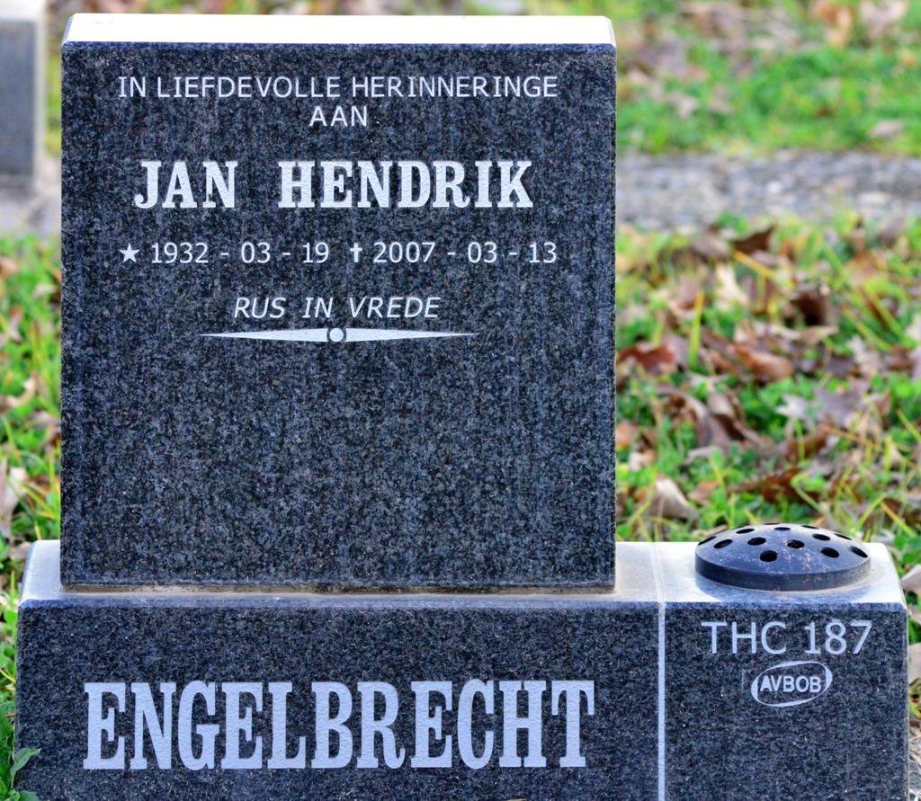 ENGELBRECHT Jan Hendrik 1932-2007