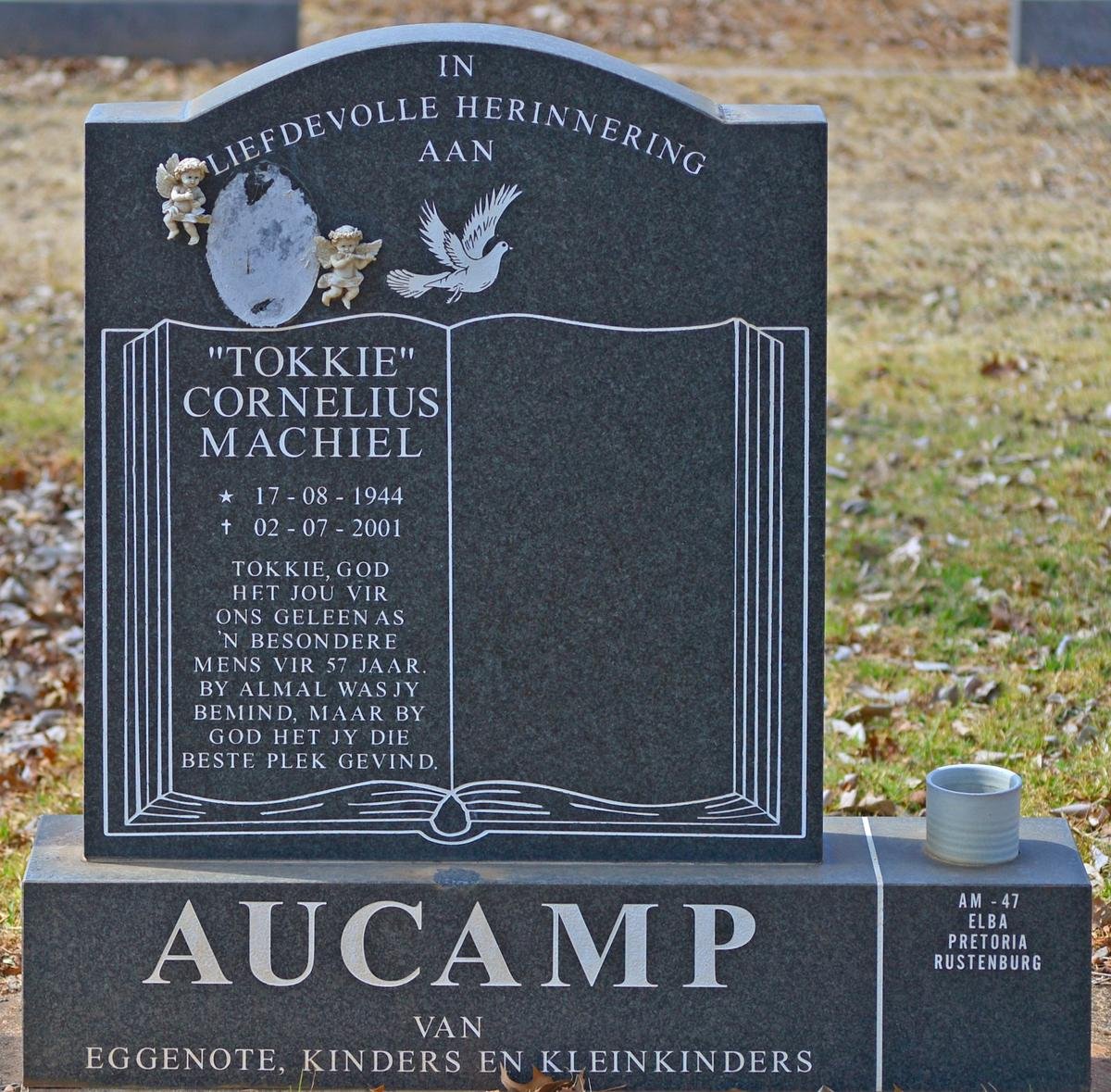 AUCAMP Cornelius Machiel 1944-2001