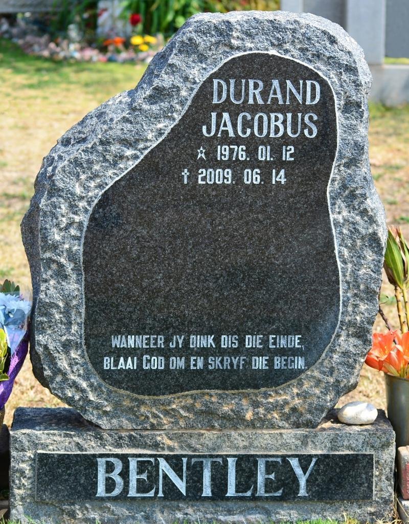 BENTLEY Durand Jacobus 1976-2009