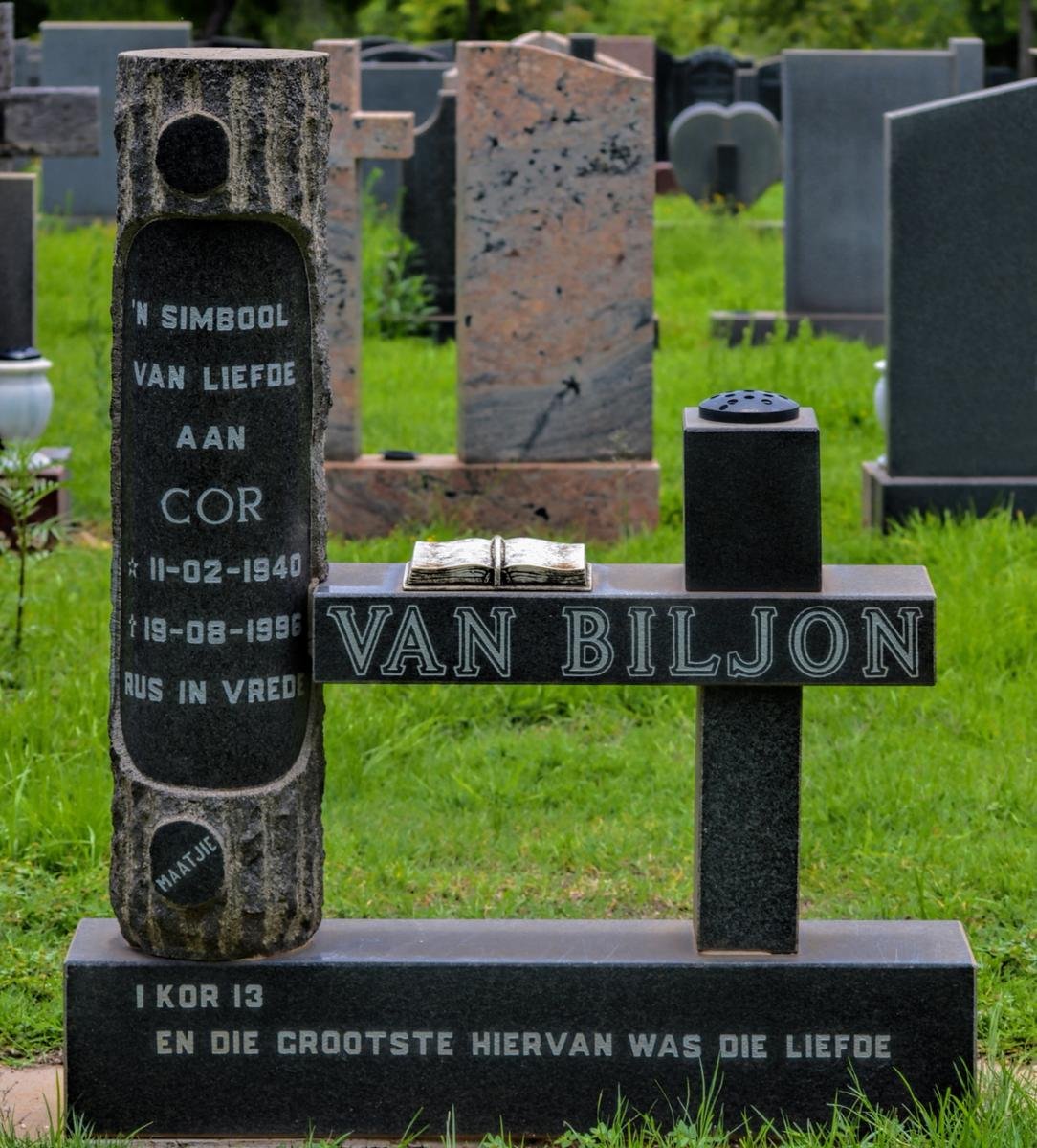 BILJON Cor, van 1940-1996
