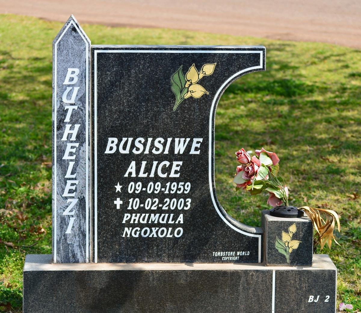 BUTHELEZI Busisiwe Alice 1959-2003