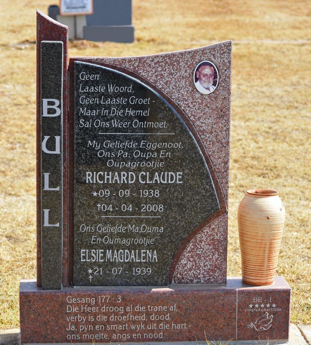 BULL Richard Claude 1938-2008