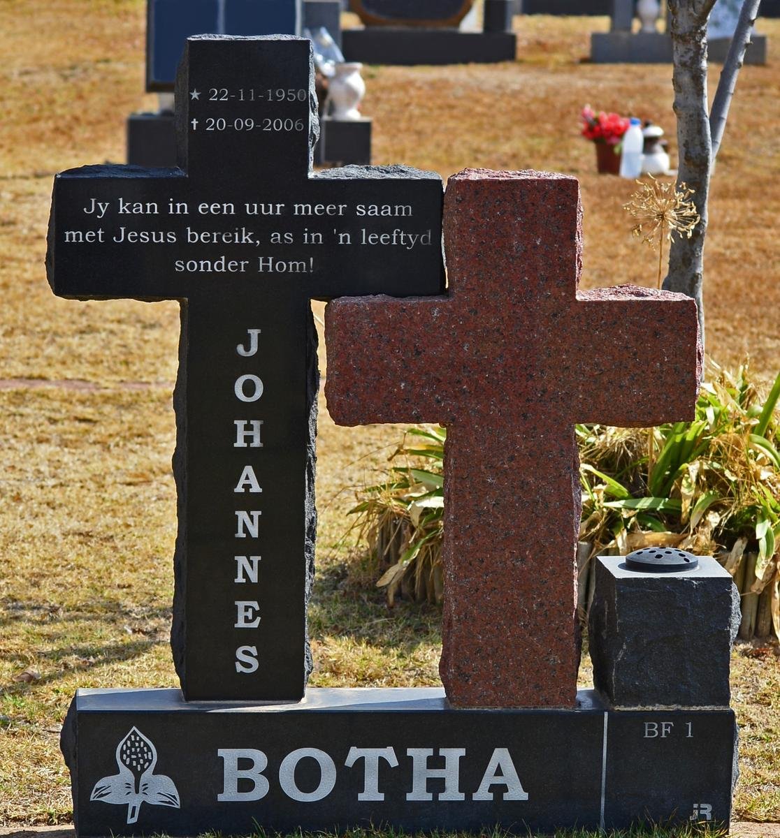 BOTHA Johannes 1950-2006