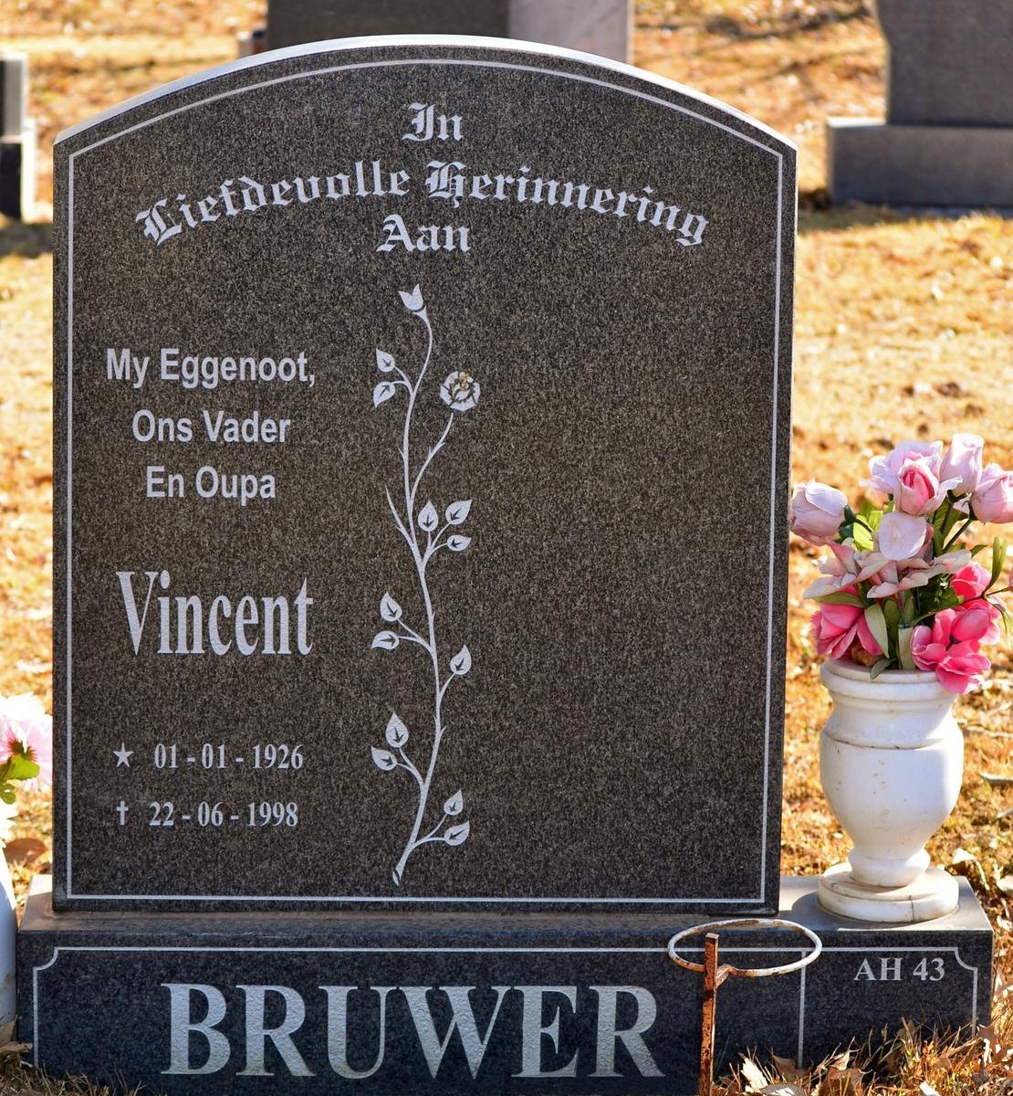 BRUWER Vincent 1926-1998