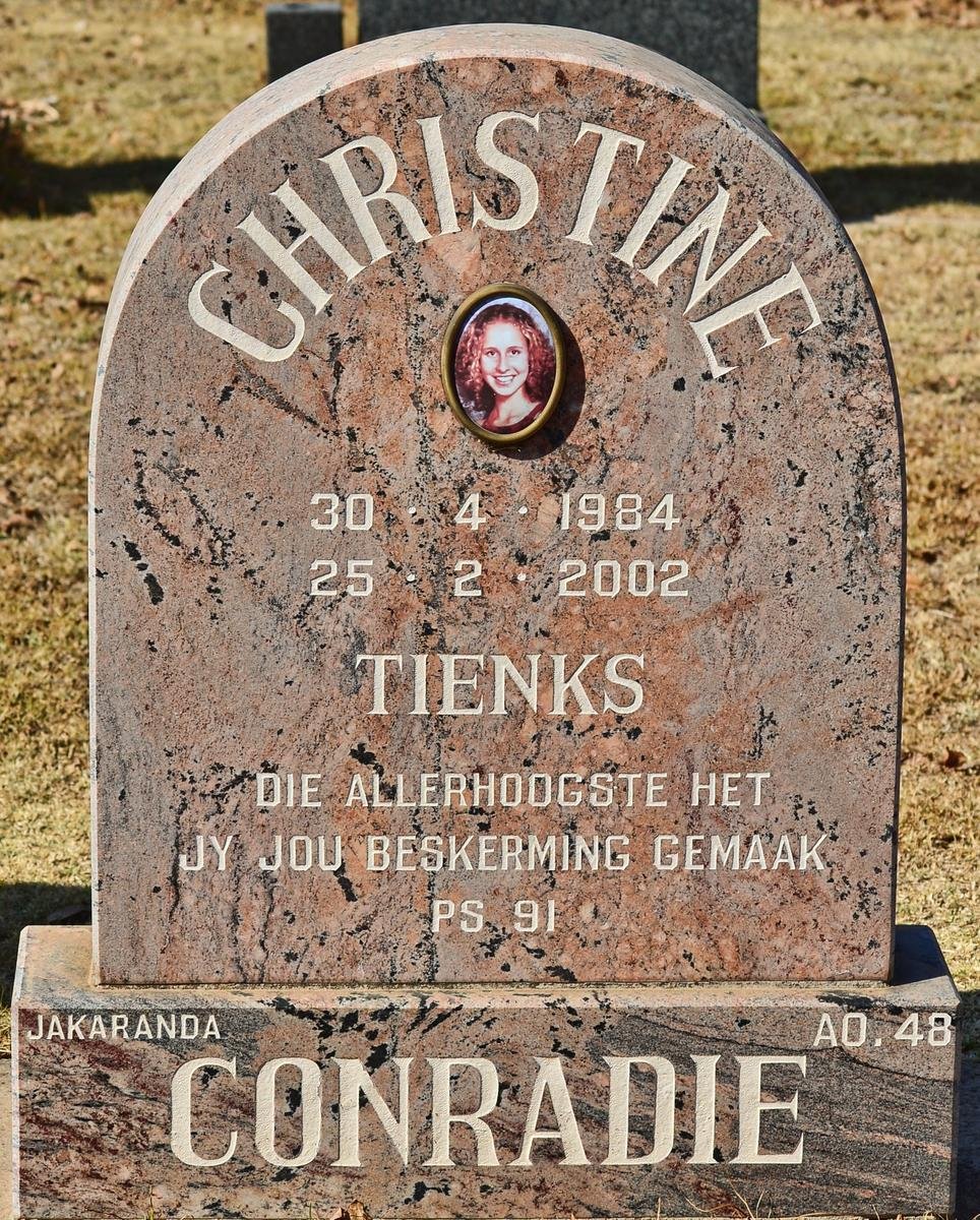 CONRADIE Christine 1984-2002