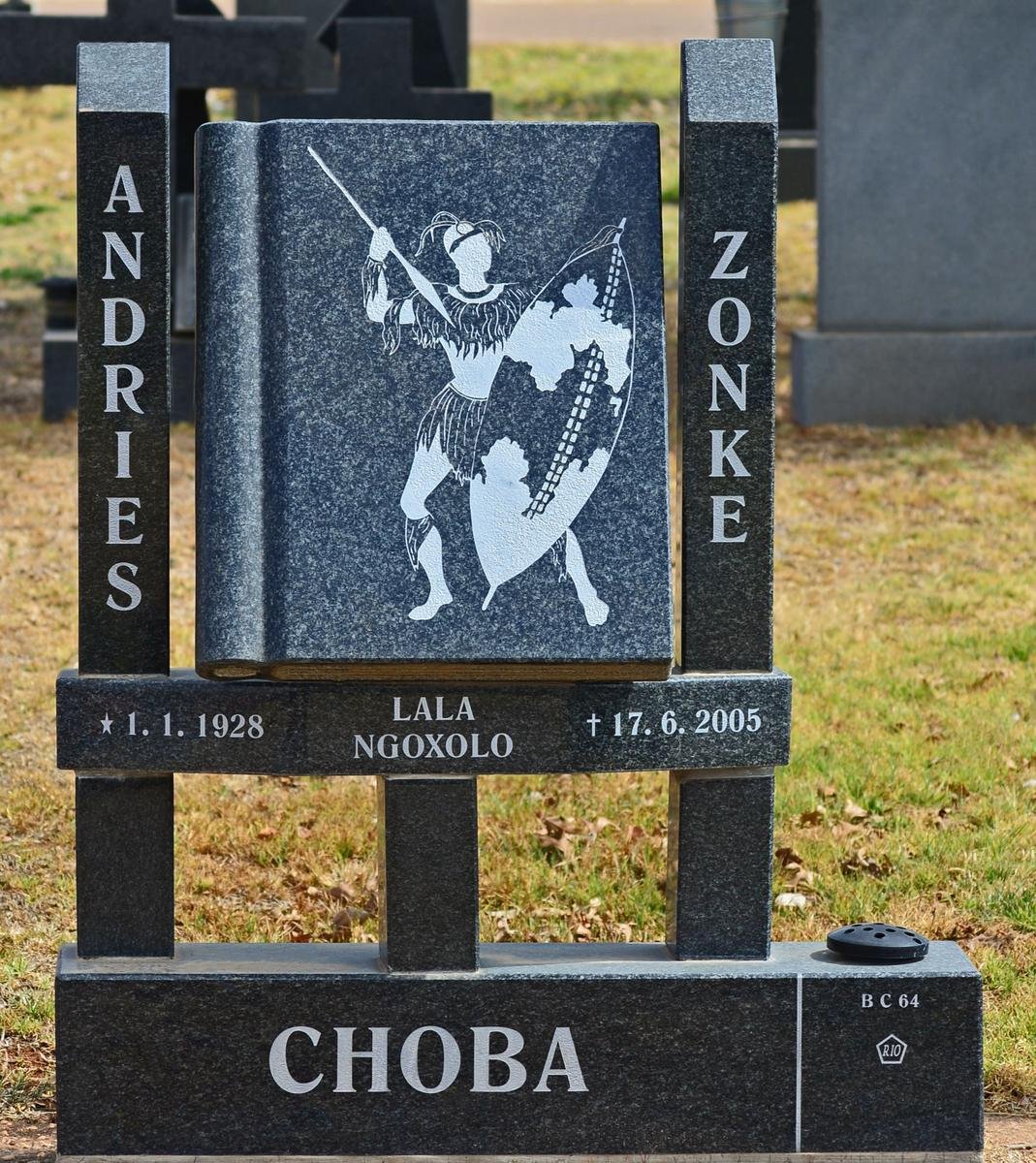 CHOBA Andries Zonke 1928-2005