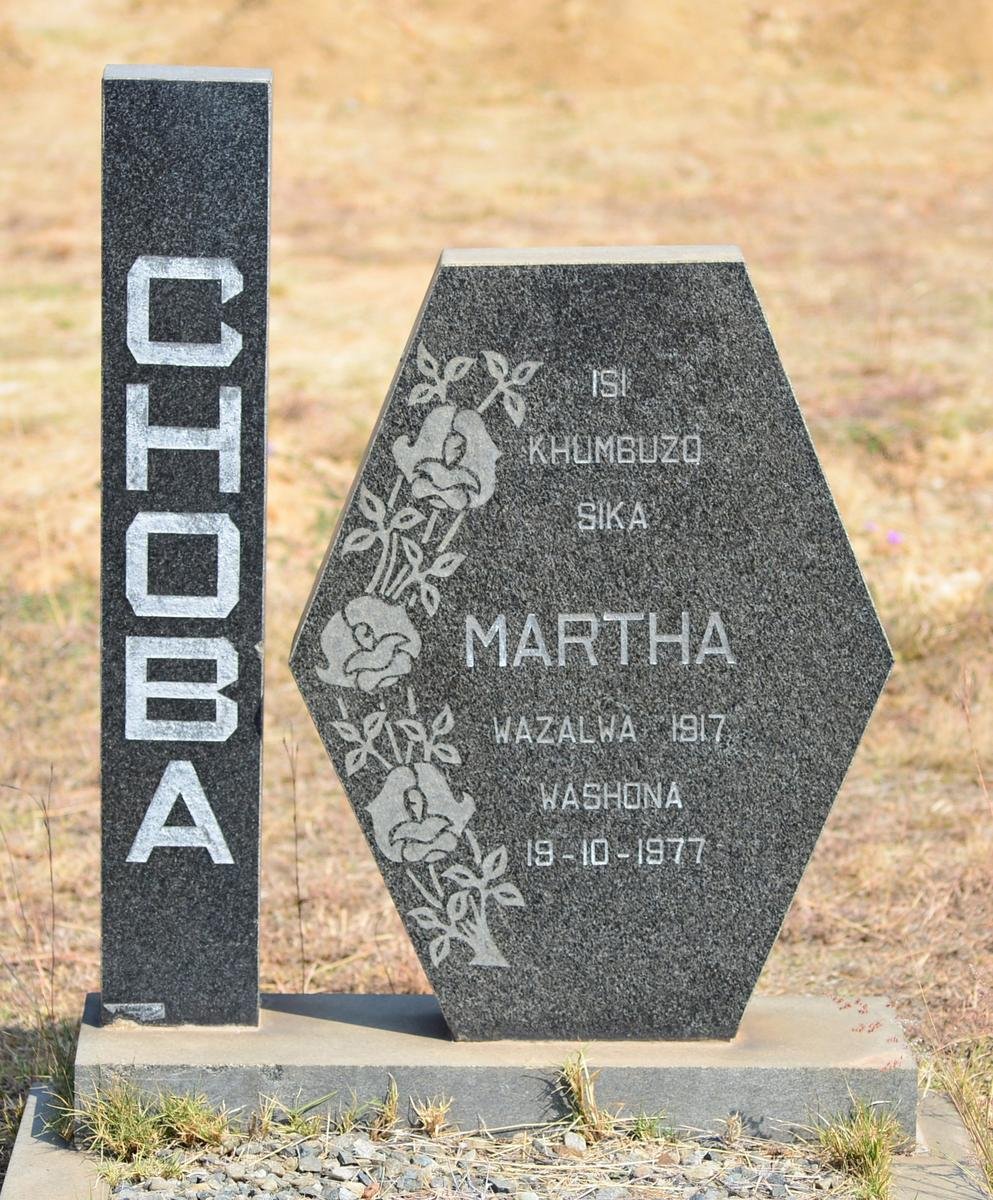 CHOBA Martha 1917-1977