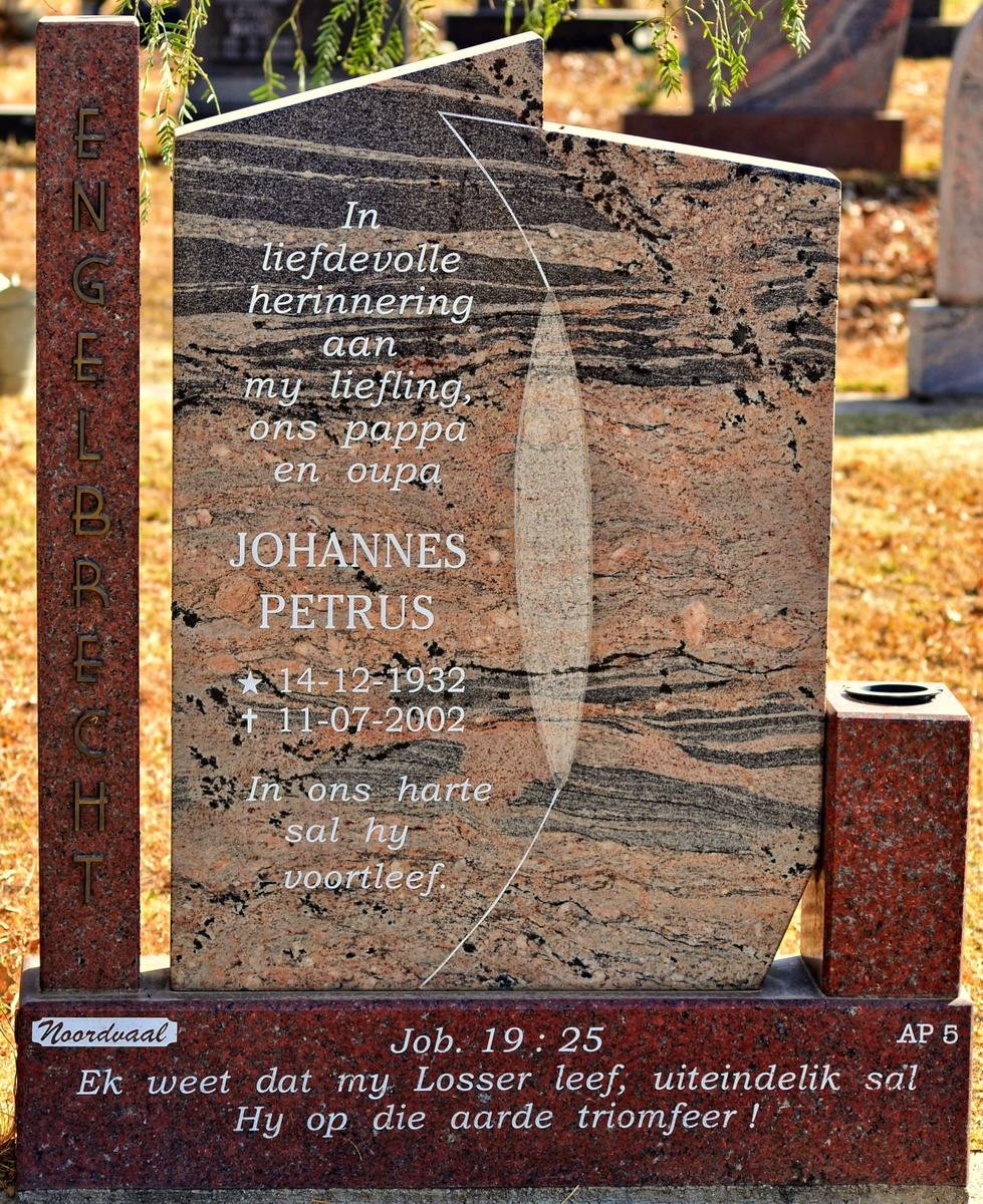 ENGELBRECHT Johannes Petrus 1932-2002