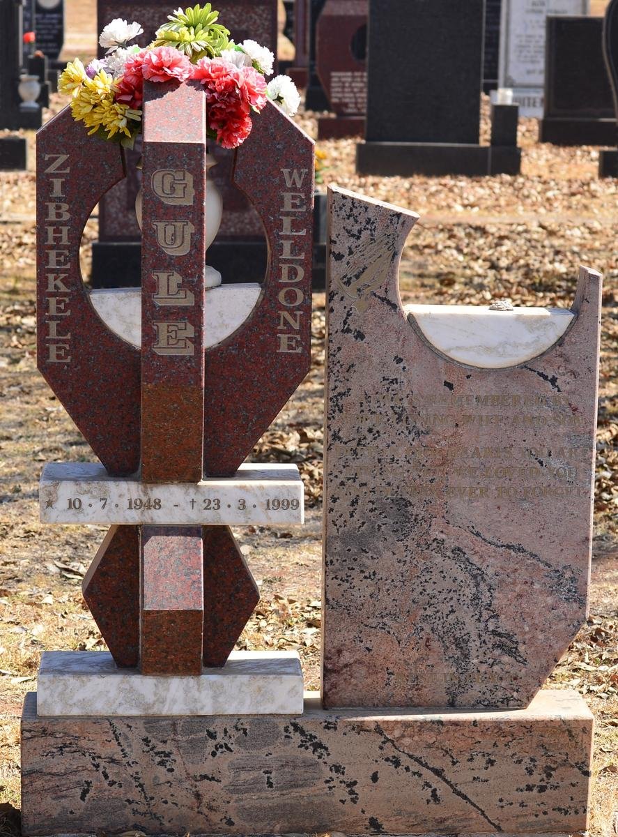 GULE Zibhekele Welldone 1948-1999