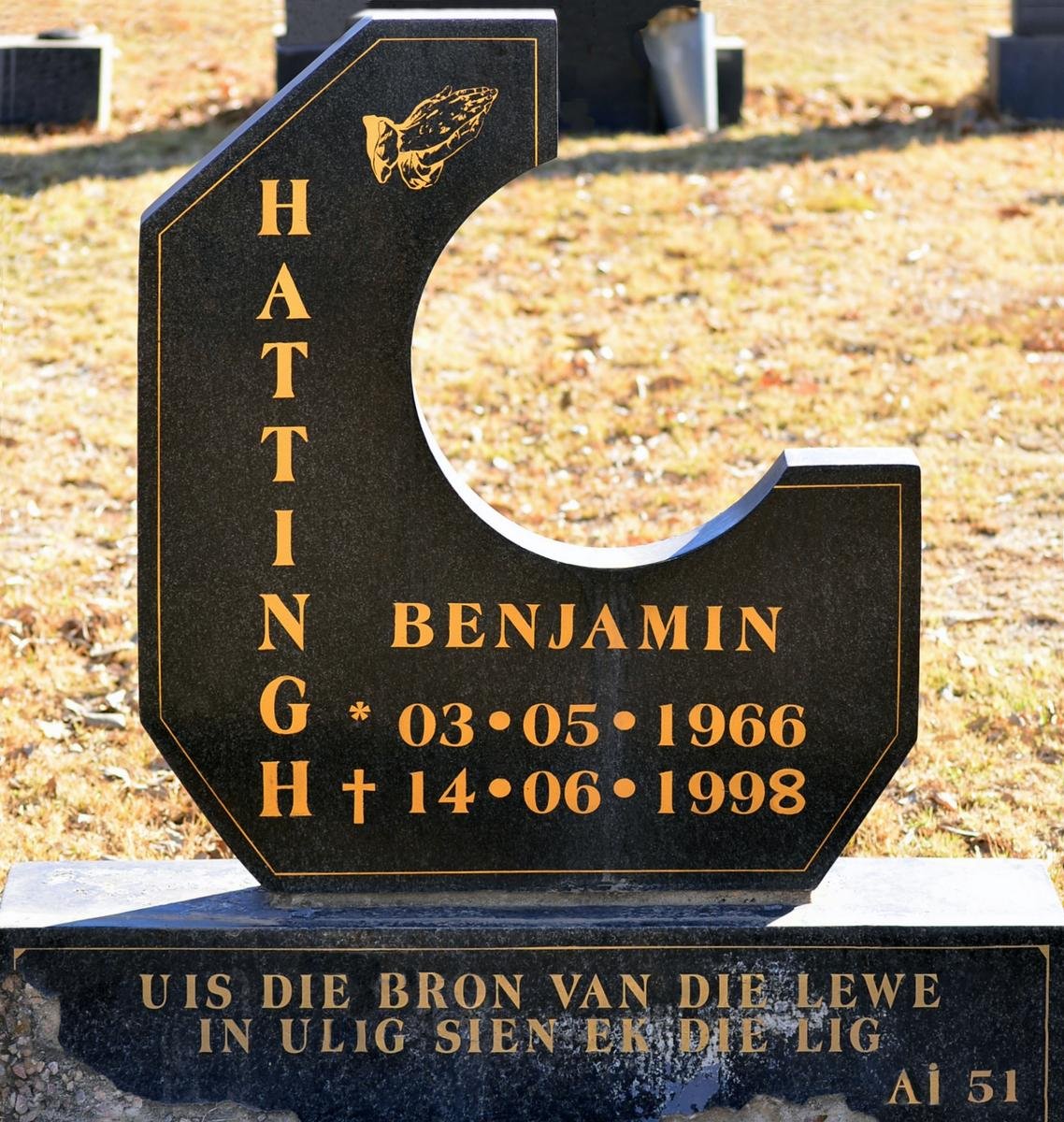 HATTINGH Benjamin 1966-1998