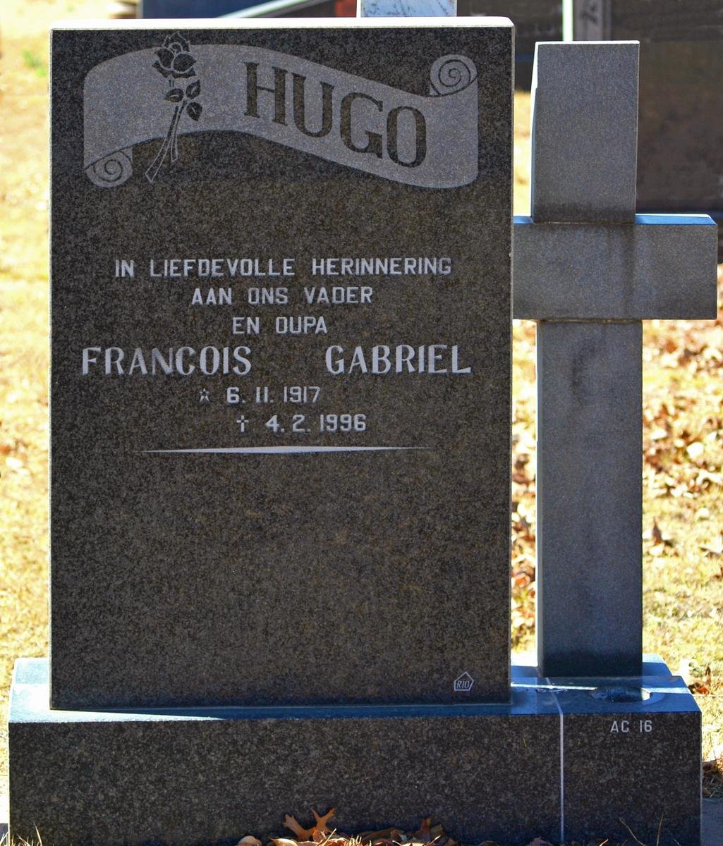 HUGO Francois Gabriel 1917-1996