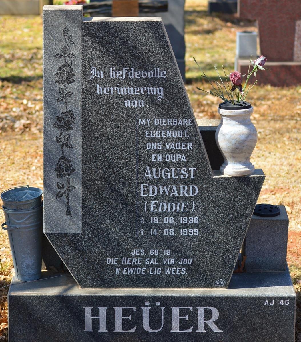 HEÜER August Edward 1936-1999