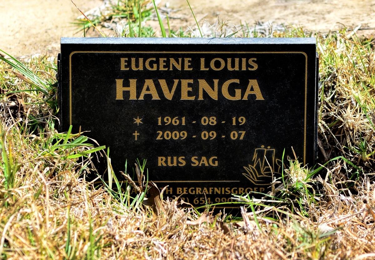 HAVENGA Eugene Louis 1961-2009