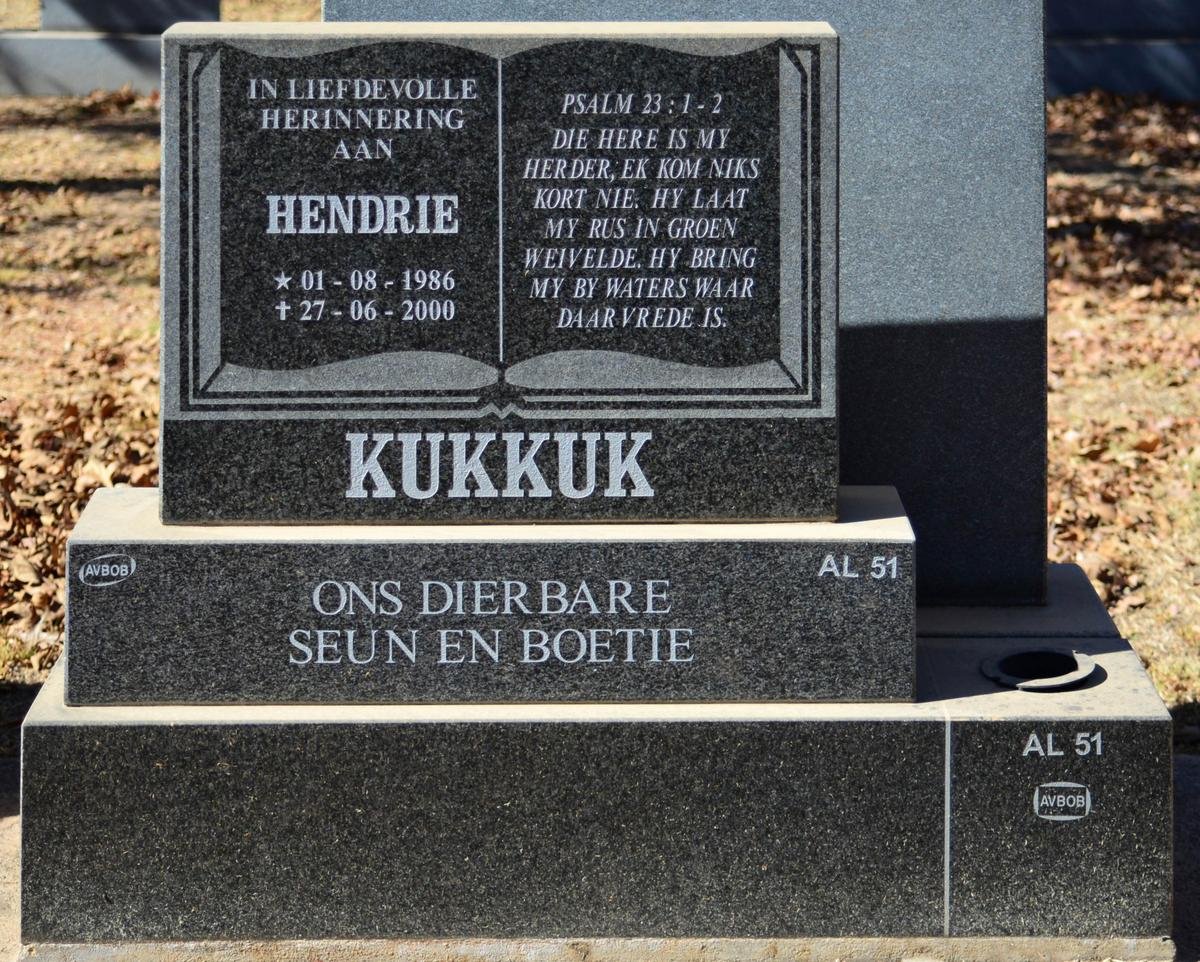 KUKKUK Hendrie 1986-2000