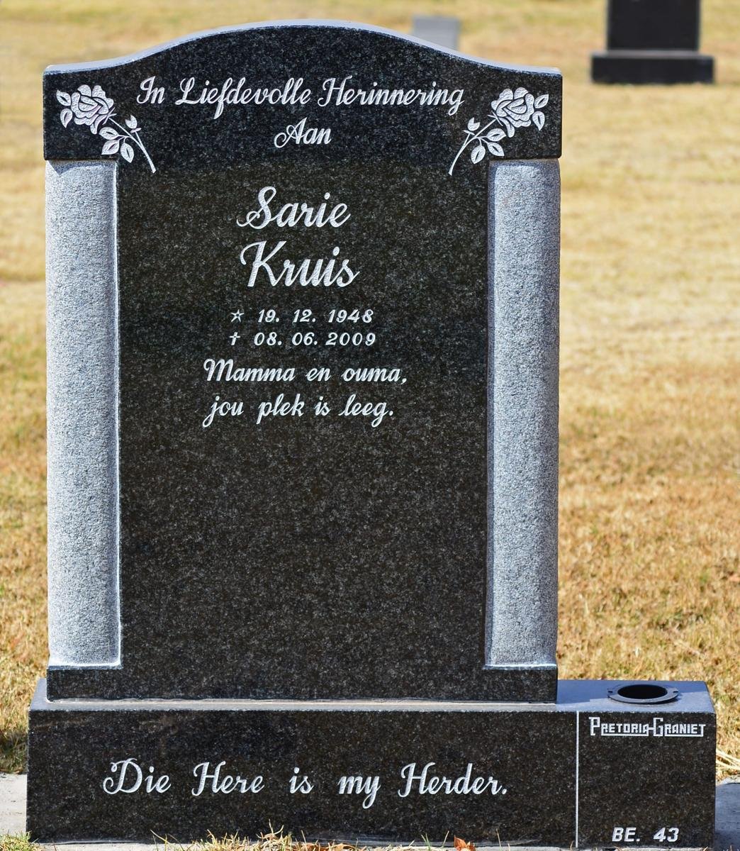 KRUIS Sarie 1948-2009