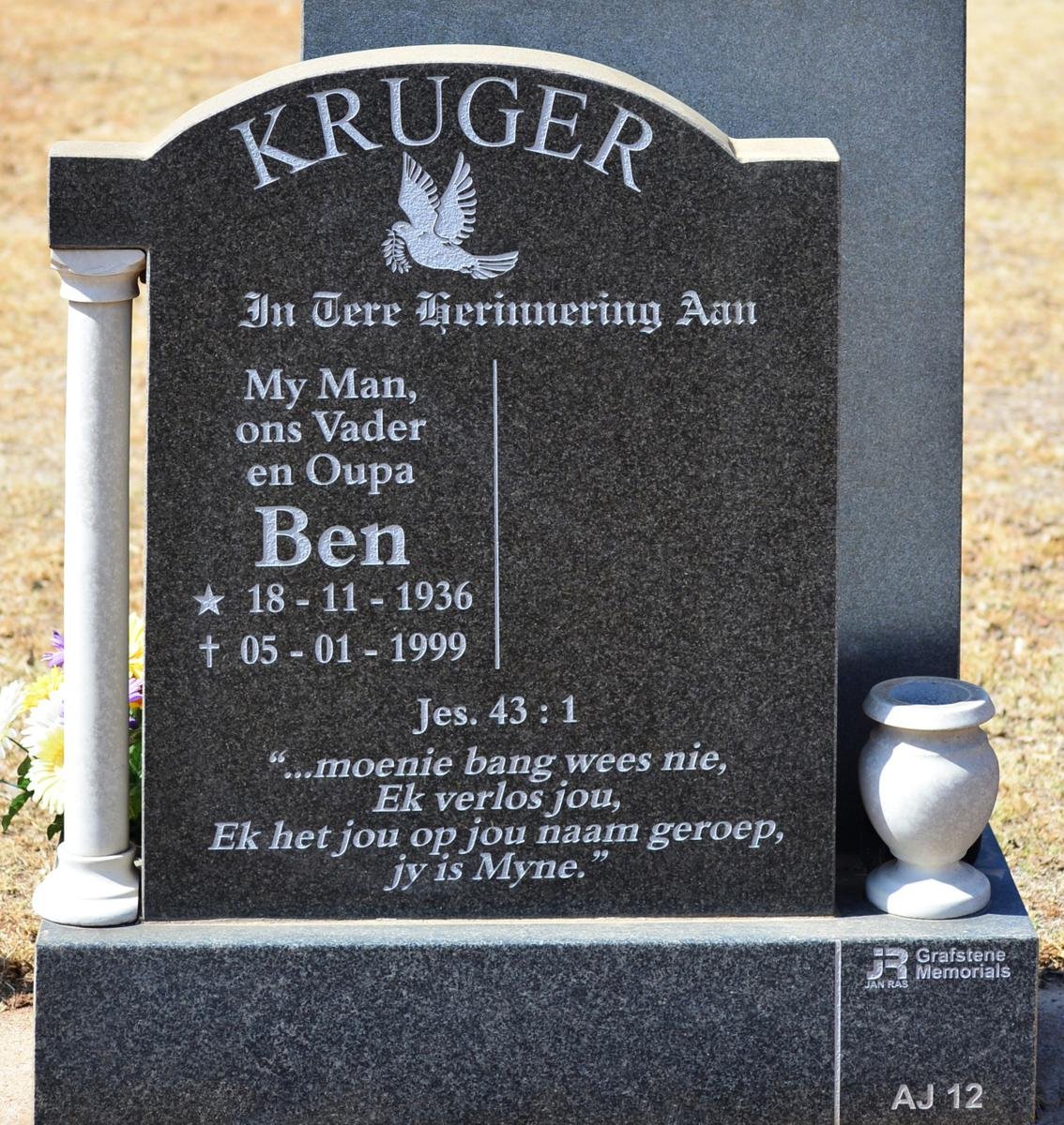 KRUGER Ben 1936-1999
